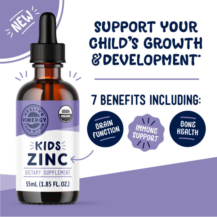 Vimergy Liquid Zinc Sulphate 55ml - For Children - Image 4