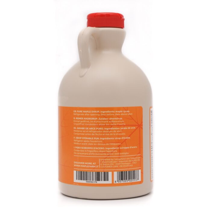 Maple syrup 1l, Grade A, DARK (III) | Maple Farm - Image 3