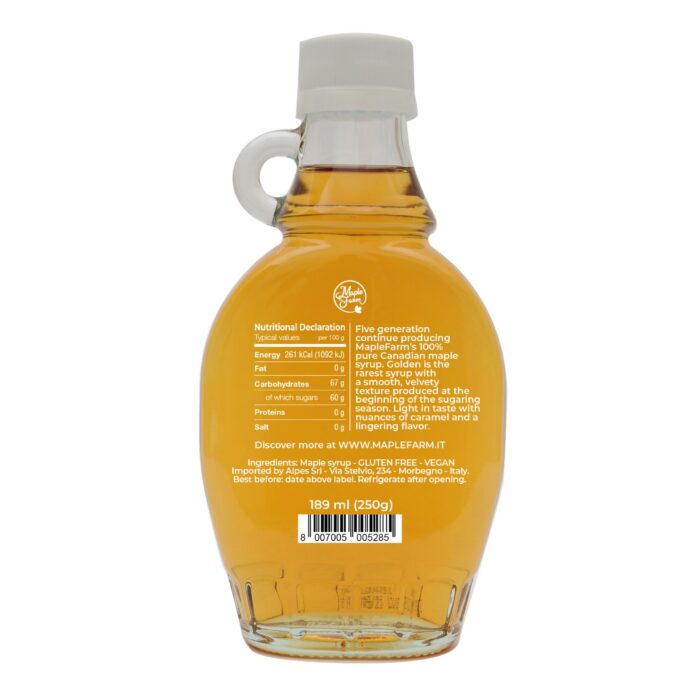 Maple Syrup Gold 189ml | Maple Farm - Image 2