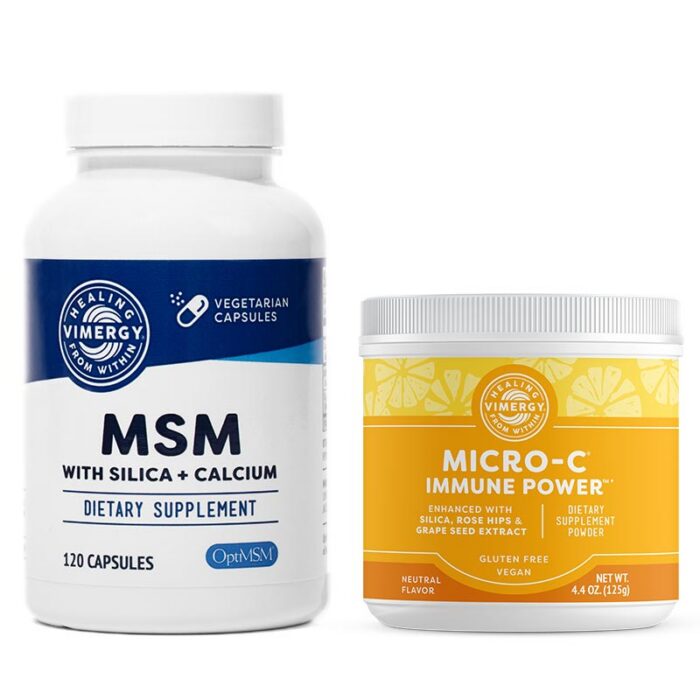 Micro-C 125 and MSM - 120 capsules