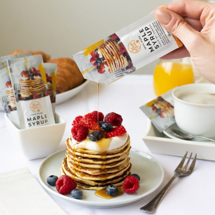 Maple syrup in mini packs 8x12ml, Grade A, DARK | Maple Farm - Image 4